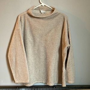 Tan AVA&VIV sweater, size X